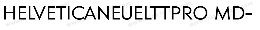 HELVETICANEUELTTPRO MD字体转换